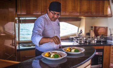 Comida en yate turismo galapagos